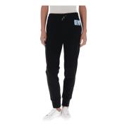 Calvin Klein Sportiga Svarta Denimjoggers Black, Dam