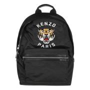 Kenzo Svart Bucketväska & Ryggsäck Black, Herr