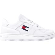 Tommy Jeans Vita Retro Basket Sneakers White, Herr