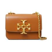 Tory Burch Brun Läder Kedja Axelväska Brown, Dam