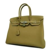 Hermès Vintage Pre-owned Tyg handvskor Green, Dam