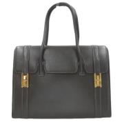 Hermès Vintage Pre-owned Tyg handvskor Black, Dam