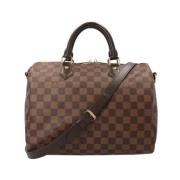 Louis Vuitton Vintage Pre-owned Canvas louis-vuitton-vskor Brown, Dam