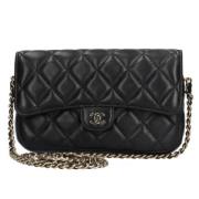 Chanel Vintage Pre-owned Laeder chanel-vskor Black, Dam