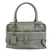 Loewe Pre-owned Pre-owned Tyg handvskor Gray, Dam