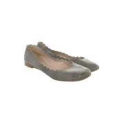 Chloé Pre-owned Pre-owned Platta skor Brown, Dam