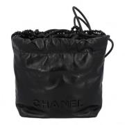 Chanel Vintage Pre-owned Laeder chanel-vskor Black, Dam