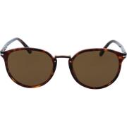 Persol Polariserade solglasögon med ikonisk stil Brown, Unisex