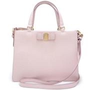 Salvatore Ferragamo Pre-owned Pre-owned Laeder handvskor Pink, Dam