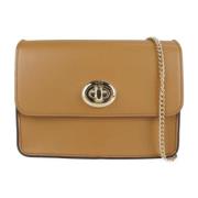 Coach Pre-owned Pre-owned Tyg axelremsvskor Brown, Dam