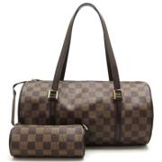 Louis Vuitton Vintage Pre-owned Canvas louis-vuitton-vskor Brown, Dam