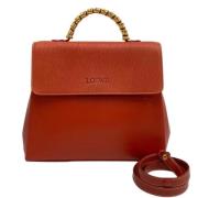 Loewe Pre-owned Pre-owned Tyg handvskor Brown, Dam