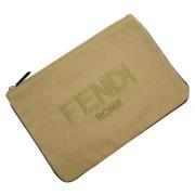 Fendi Vintage Pre-owned Tyg fendi-vskor Beige, Dam