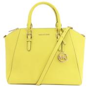 Michael Kors Pre-owned Pre-owned Tyg totevskor Green, Dam