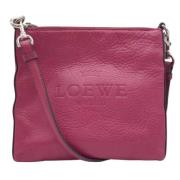 Loewe Pre-owned Pre-owned Tyg axelremsvskor Pink, Dam