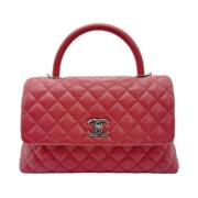 Chanel Vintage Pre-owned Laeder handvskor Red, Dam