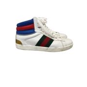 Gucci Vintage Pre-owned Läder sneakers White, Herr