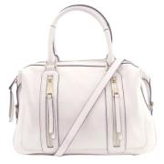 Michael Kors Pre-owned Pre-owned Tyg totevskor White, Dam