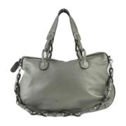 Loewe Pre-owned Pre-owned Tyg handvskor Gray, Dam