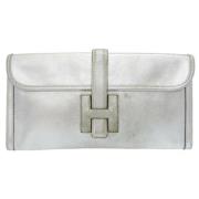 Hermès Vintage Pre-owned Tyg kuvertvskor White, Dam