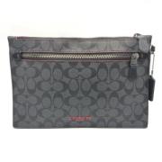 Coach Pre-owned Pre-owned Tyg axelremsvskor Gray, Dam