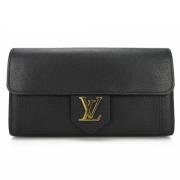 Louis Vuitton Vintage Pre-owned Laeder plnbcker Black, Dam