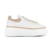 Hogan Sneakers H-Stripes White, Dam