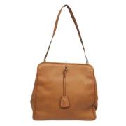 Prada Vintage Pre-owned Laeder prada-vskor Brown, Dam