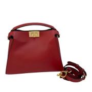 Fendi Vintage Pre-owned Tyg fendi-vskor Red, Dam