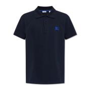 Burberry Polo med logotyp Blue, Herr