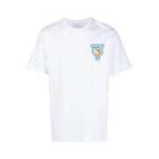 Casablanca Strålande Orange T-shirt White, Herr