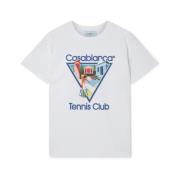 Casablanca La Joueuse T-Shirt White, Herr