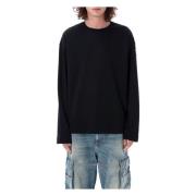 Diesel Svart Stickat S-Macsis Sweatshirt Aw24 Black, Herr