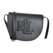 Ralph Lauren Medium Witley Axelremsväska Black, Dam