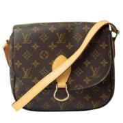 Louis Vuitton Vintage Pre-owned Canvas louis-vuitton-vskor Brown, Dam