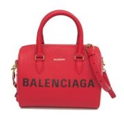 Balenciaga Vintage Pre-owned Tyg balenciaga-vskor Red, Dam