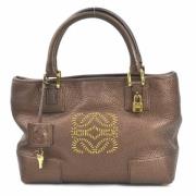 Loewe Pre-owned Pre-owned Tyg handvskor Brown, Dam