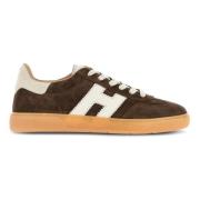 Hogan Snygga Sneakers Brown, Herr