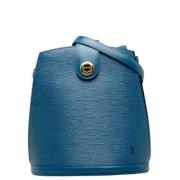 Louis Vuitton Vintage Pre-owned Laeder handvskor Blue, Dam