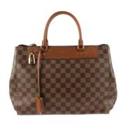 Louis Vuitton Vintage Pre-owned Canvas louis-vuitton-vskor Brown, Dam