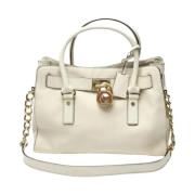 Michael Kors Pre-owned Pre-owned Tyg handvskor Beige, Dam