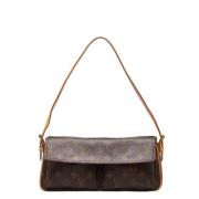 Louis Vuitton Vintage Pre-owned Tyg louis-vuitton-vskor Brown, Dam