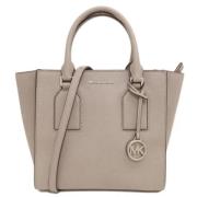 Michael Kors Pre-owned Pre-owned Tyg totevskor Beige, Dam