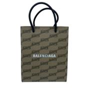 Balenciaga Vintage Pre-owned Tyg balenciaga-vskor Beige, Dam