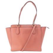 Michael Kors Pre-owned Pre-owned Tyg totevskor Pink, Dam