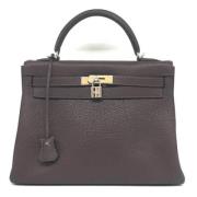 Hermès Vintage Pre-owned Tyg handvskor Gray, Dam