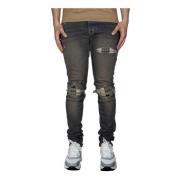 Amiri Slim-fit Jeans Gray, Herr