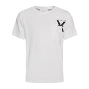 John Richmond Herr Casual T-shirt White, Herr