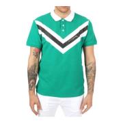 John Richmond Herr Wimbledon Polo Tröja Green, Herr