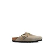 Birkenstock Boston Flätade Sandaler Beige, Dam